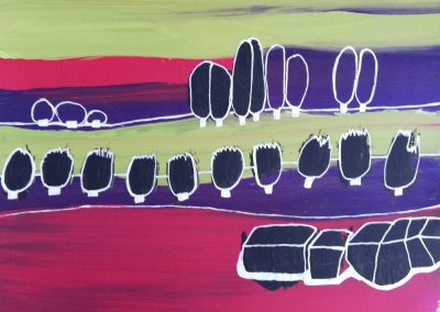 Landschaft 5 15x21cm